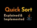 Quick Sort Algorithm Explained and Implemented with Examples in Java Sorting Algorithms Geekific