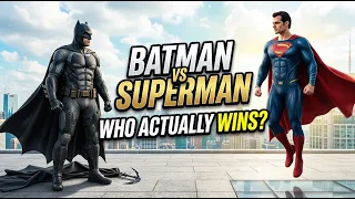 Batman vs Superman - Who Actually Wins