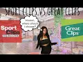 Sport Clips or Great Clips