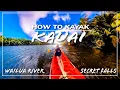 Kayaking Wailua River to EPIC SECRET Waterfall BEST KAUAI Adventure