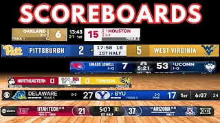 EVERY College Basketball TV Scoreboard in 2025
