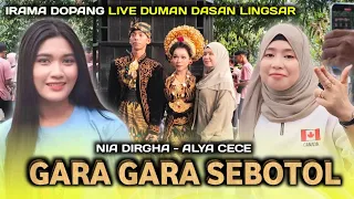 gara gara sebotol nia dirgha bersama alya cece live duman dasan irama dopang