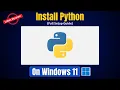 How to Install Python 3 14 2 on Windows 11 Full Setup Setup Python on Windows