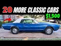 1 5K 7 5K 20 Classic Cars Worth Every Dollar