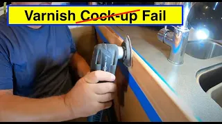 Varnish Fiddles Fail! A Varnish & Mastic Nightmare!