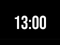 13 Minute Countdown Timer Minimal