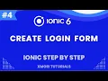 Create Google style Floating Form in ionic Ionic 6 Step By Step