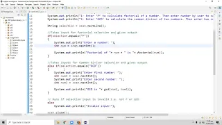 Java Recursion Example - to find Factorial and Greatest Common Divisor