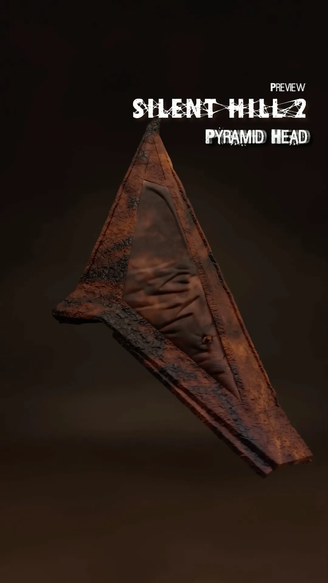 Pyramid Head’s helmet (preview) - Silent Hill 2 remake #silenthill2 #3dmodel video thumbnail