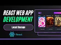 Local Storage Movie Web App with React JS Step-by-Step Tutorial
