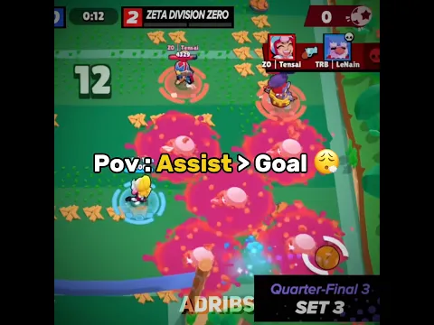 When Assist is better than Goal 😮‍💨 #brawlstars #shorts #edit #esport #goal