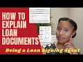 Loan Signing Packet Review How to Explain Loan Documents Being a Loan Signing Agent
