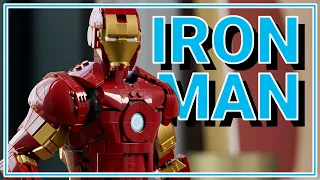The new LEGO Iron Man statue is pretty solid