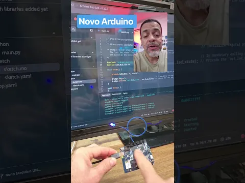 App Lab - A nova IDE do Arduino UNO Q