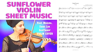 Download Post Malone, Swae Lee 🎻 Sunflower 🎻 Violin Cover By Eva Alexandrian \u0026 Sheet Music MP3