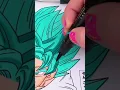 Coloring Goku Super Saiyan Blue