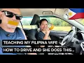 Teaching My Filipina Wife How to Drive a Car in the Philippines 🇵🇭 