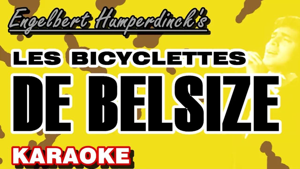 LES BICYCLETTES DE BELSIZE - Engelbert Humperdinck (KARAOKE)