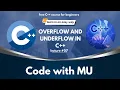 Overflow and Underflow in C in C Full Course for Beginners