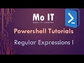 Powershell Tutorials - Regular expressions I