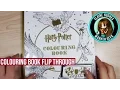 Harry Potter Colouring Book Flip Through