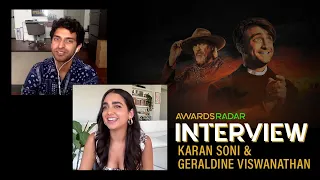 karan soni and geraldine viswanathan on hitting the oregon trail in miracle workers 