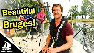 Beautiful Bruges by Boat! ⛵ Belgium to The Med via the Inland Waterways – Part 2
