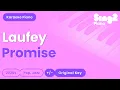 Download Lagu Laufey - Promise (Piano Karaoke)