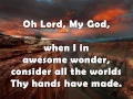 Download Lagu How Great Thou Art w/ lyrics By Alan Jackson