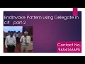 EndInvoke Pattern using delegate in c part 2
