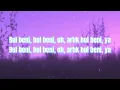 Ezhel - Bul Beni (lyrics) (clean slowed + reverb)