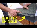 How to Install Starter Strip Shingle Roof Install Guide