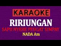 KARAOKE SAPU NYERE PEGAT SIMPAY - NADA Am