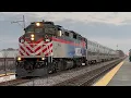 Most of the Metra MDN pm rush at Mayfair 23 Ft Metra 129 MP-36 s and lost more