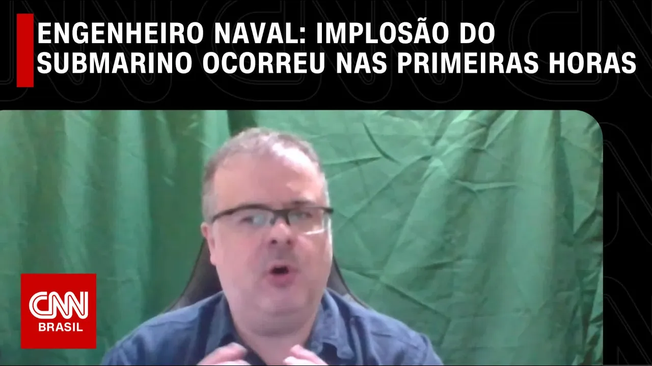 Engenheiro naval: Implosão do submarino ocorreu nas primeiras horas | CNN PRIME TIME