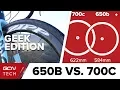 650B Vs 700C The Geek Edition GCN Tech Does Science