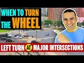 TIPS for Left Turn at Major Intersection New Driver Tips by Ex-Driving Instructor Driving Tips