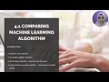 CDS503 - Comparison of machine learning Algorithm