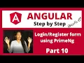 Angular 12 - Add page into your dating App PrimeNG