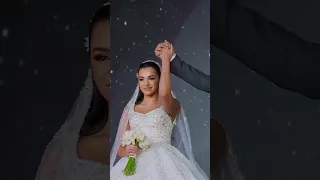 لحظات رائعة لدخول العروس على صوت الآذان 