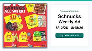 Schnucks Weekly Ad 26 - 26 Top Deals