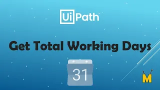 UiPath Get Total Working Days How to get total working days in a period VB Net Code