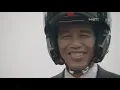 Download Lagu 【ASIAN GAMES 2018】 President of Indonesia JOKO WIDODO rides MotorBike in Opening Ceremony