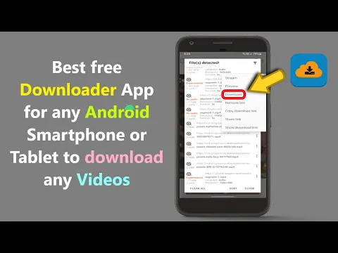 Download MP3 Best free Downloader App for any Android Smartphone or Tablet to download any Videos.
