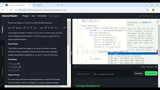 HackerRank Java Loops II Solution Java Introduction Solved Code