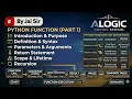 Python Functions Explained Part 1 Syntax Parameters Return Scope ALOGIC