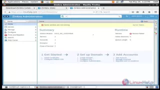 How to install and configure Zimbra mail server