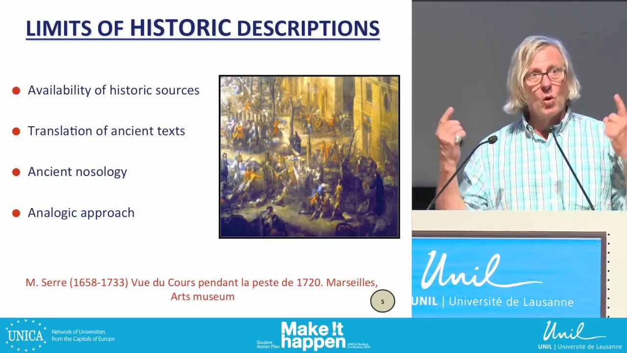 (in English) Prof. Didier Raoult - Keynote on Evolutionary Biology of Epidemics - 2014.10.08