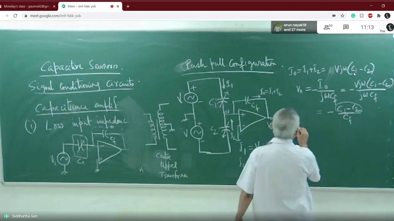 Capacitive Sensors | Signal Conditioning (1) | 19-10-2020