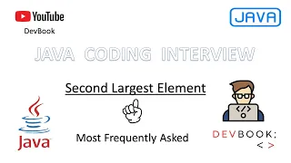 Java Interview Question Find Second Largest Number